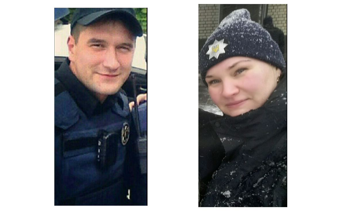 Артем Кутушев и Ольга Макаренко / Фото facebook.com/dnipropolice Артем Кутушев и Ольга Макаренко / Фото facebook.com/dnipropolice