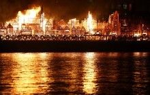 На Темзі спалили дерев'яний Лондон в пам'ять про пожежу 1666 року (фотогалерея)