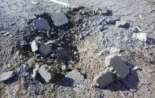 Боевики обстреляли промзону и кладбище в Авдеевке (фото)