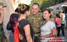 До Тернополя з зони АТО повернулися 30 бійців зведеного загону правоохоронців (фото)