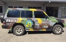 Українські волонтери візьмуть участь в акції "Військове таксі"