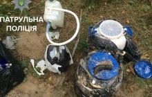 На острові посеред Дніпра знайшли нарколабораторію з виготовлення амфетаміну
