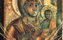Перші ікони Богородиці: апостол-іконописець і чудо прозріння; подарунок Богородиці і подорож хвилями (рос.)
