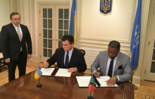 Ukraine signs visa waiver agreement with St. Kitts and Nevis