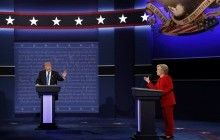 Клінтон vs Трамп: з'явилося російськомовне відео "гарячих" теледебатів