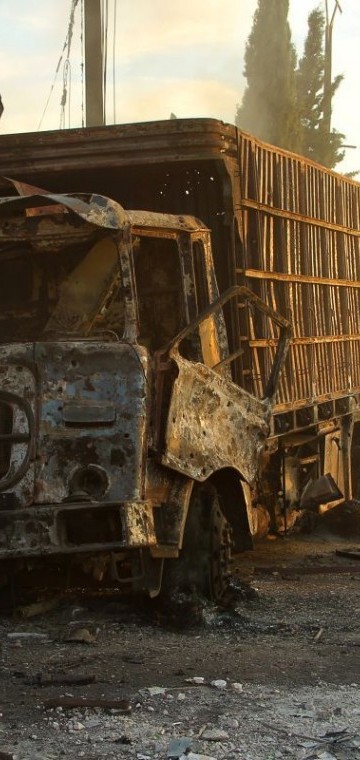 Чиновники США кажуть, що на гуманітарний конвой ООН, ймовірно, напала Росія :