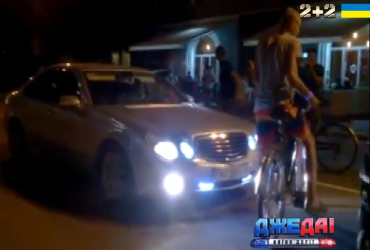 На Волині під час святкування дня Шахтаря патрульні капітулювали перед зухвалими порушниками