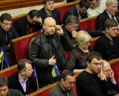 Турчинов: Заставить парламент работать было самой главной и сложной задачей / УНИАН
