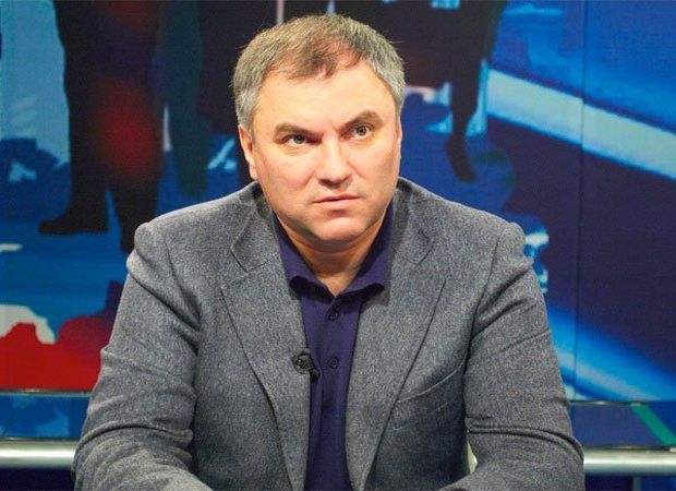 Володін вважає, що в Україні постійно порушуються права нацменшин / Кадр ВГТРК Саратов Володін вважає, що в Україні постійно порушуються права нацменшин / Кадр ВГТРК Саратов