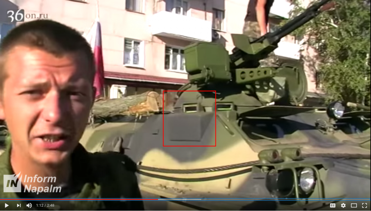 Многоцелевой транспортер мотострелковой бригады ВС России / informnapalm.org Многоцелевой транспортер мотострелковой бригады ВС России / informnapalm.org