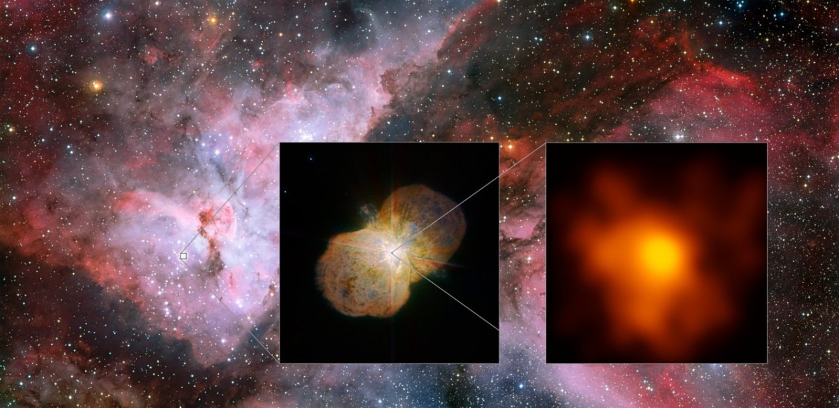 Ученые получили новые фото звезды, способной уничтожить жизнь на Земле / eso.org Ученые получили новые фото звезды, способной уничтожить жизнь на Земле / eso.org