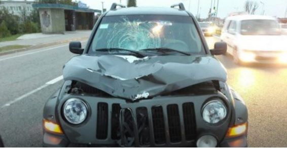 За кермом автомобіля Jeep був нацгвардієць-контрактник / ZAXID.NET За кермом автомобіля Jeep був нацгвардієць-контрактник / ZAXID.NET