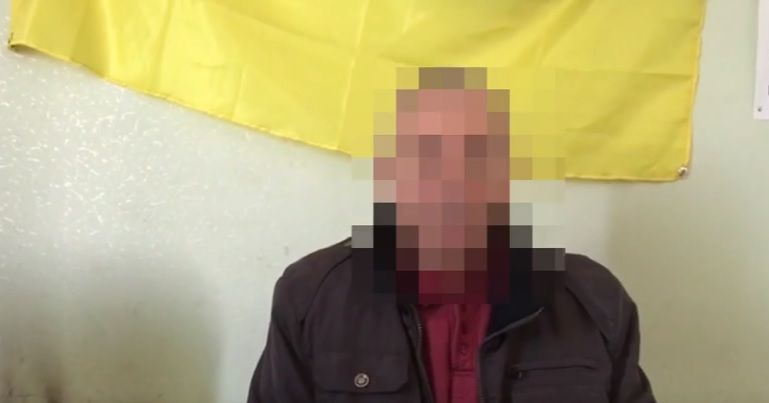 Сообщник боевиков сообщал о перемещении военной техники сил АТО / Скриншот Сообщник боевиков сообщал о перемещении военной техники сил АТО / Скриншот