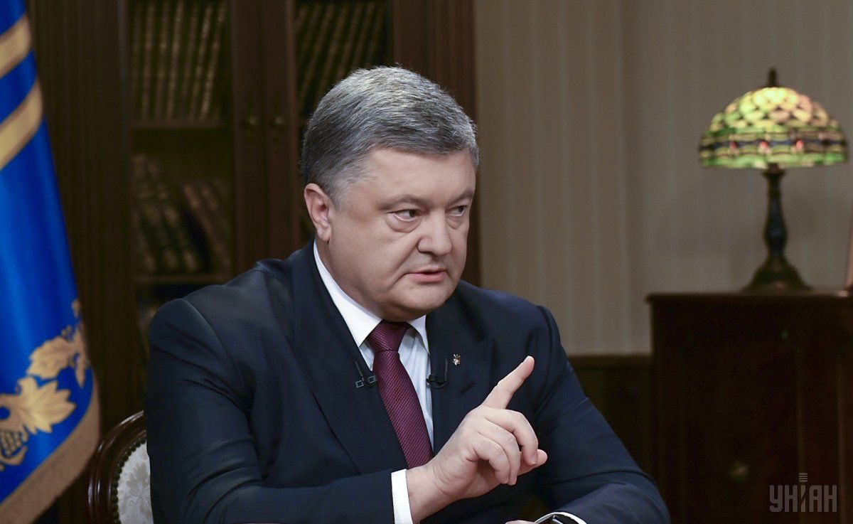 Poroshenko said he had donated UAH 400 million to the army / Photo from UNIAN