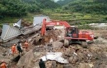 Число жертв оползня в Китае увеличилось до 15