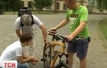 Украинская компания создает уникальные деревянные велосипеды