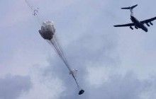 Во время десантирования разбилась боевая машина ВСУ (видео)