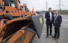 Київ отримав від Німеччини 15 одиниць багатофункціональної снігоприбиральної техніки - Кличко