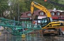 В Одессе из-за непогоды повреждены 48 автомобилей