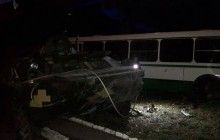 Авария армейского БТР и автобуса на Донбассе: появились подробности (фоторепортаж)