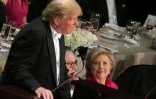 Клинтон опережает Трампа на рекордные 12% - опрос