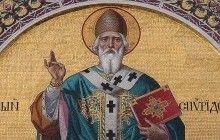 Грецький храм Спиридона Триміфунтського подарує Голосіївському монастирю ікону і черевичок від мощей святителя