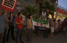 "Путін-убивця": в Ізраїлі активісти влаштували протест проти російського президента (відео)