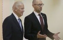 Українське питання є одним з ключових пріоритетів для США - Яценюк після зустрічі з Байденом