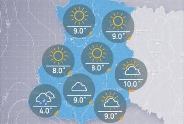 Прогноз погоды на четверг, утро 6 октября