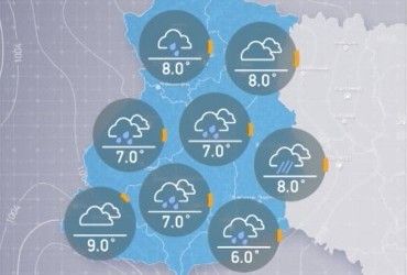 Прогноз погоды на среду, утро 12 октября