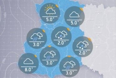 Прогноз погоды на четверг, утро 13 октября