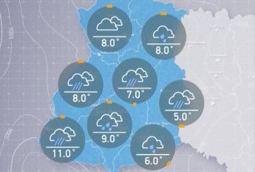Прогноз погоди на середу, 26 жовтня