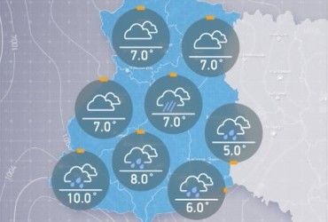 Прогноз погоди на середу, ранок 26 жовтня