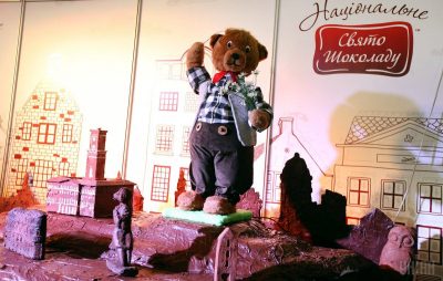 Фото ХІ Национальный праздник шоколада во Львове 15 октября 2016