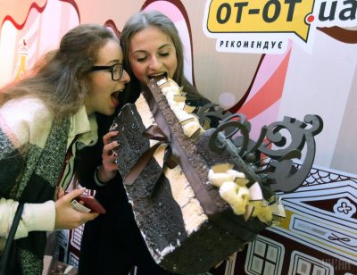 Фото ХІ Национальный праздник шоколада во Львове 15 октября 2016