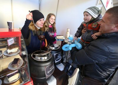 Фото ХІ Национальный праздник шоколада во Львове 15 октября 2016