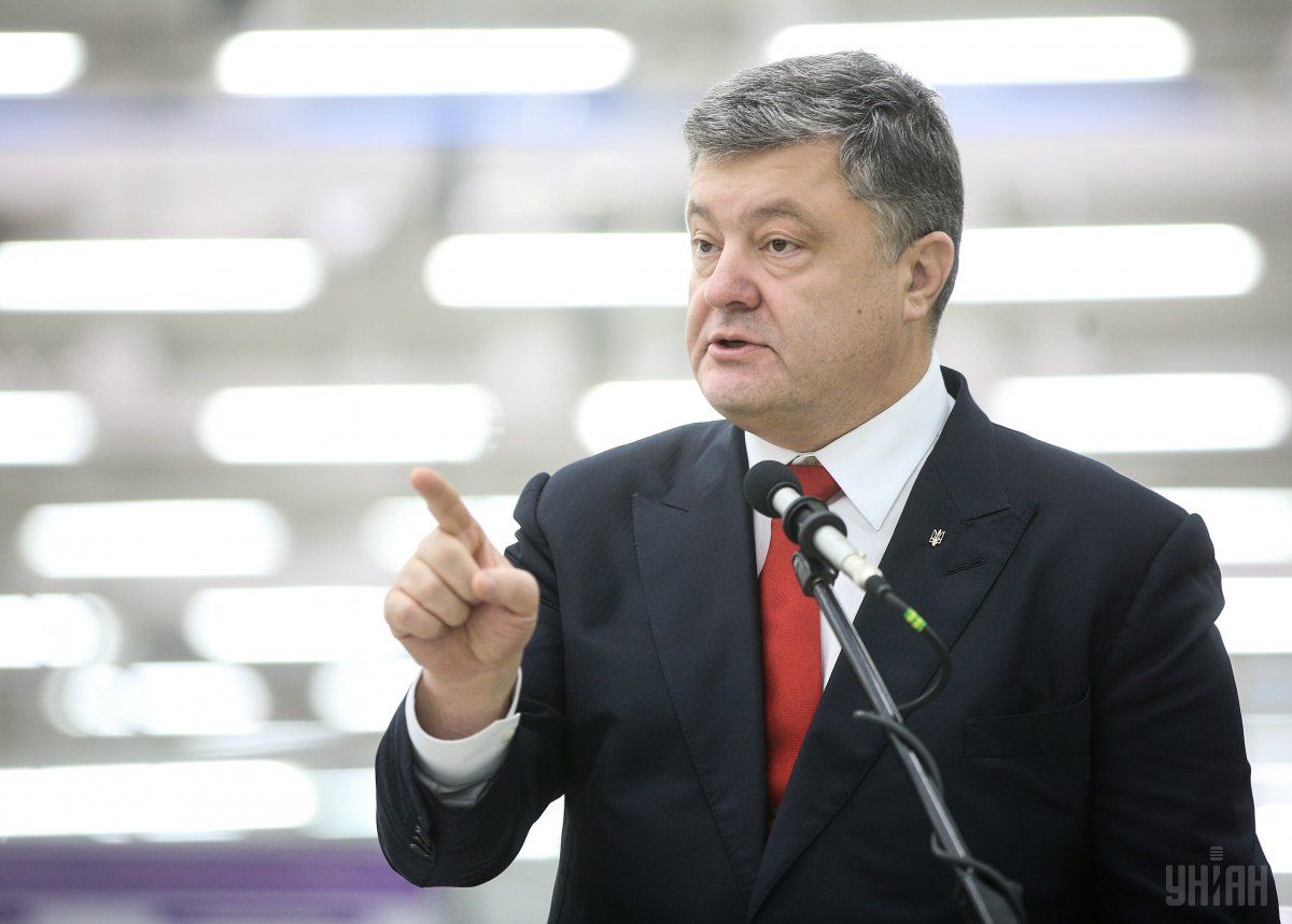 Poroshenko says Ukraine is ready to share experience in combating Russia / Photo from UNIAN