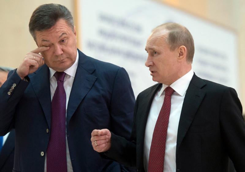 Putin secretly meets with Yanukovych over ledgers mentioning Manafort ...