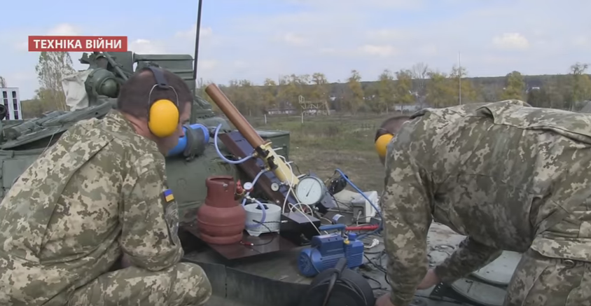 У Харкові винайшли унікальний міномет / Скріншот У Харкові винайшли унікальний міномет / Скріншот