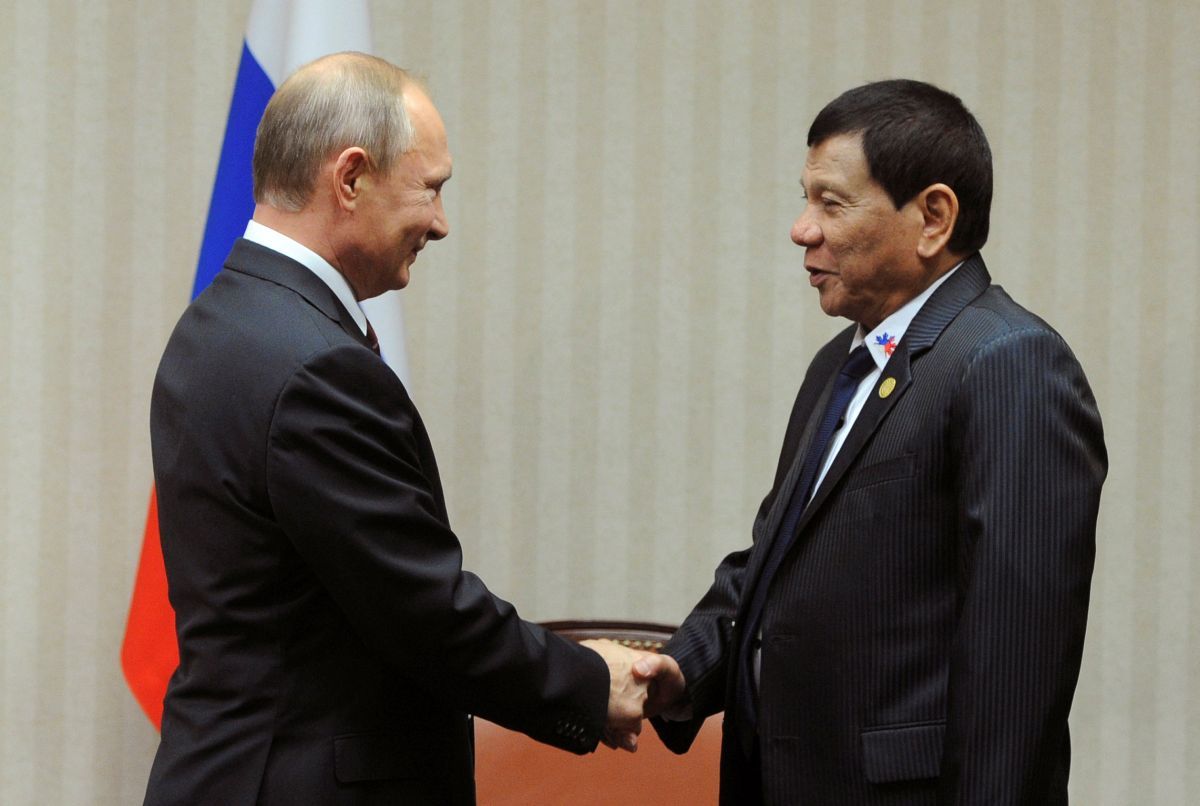 президент Филиппин раскритиковал "своего друга" Путина / фото REUTERS