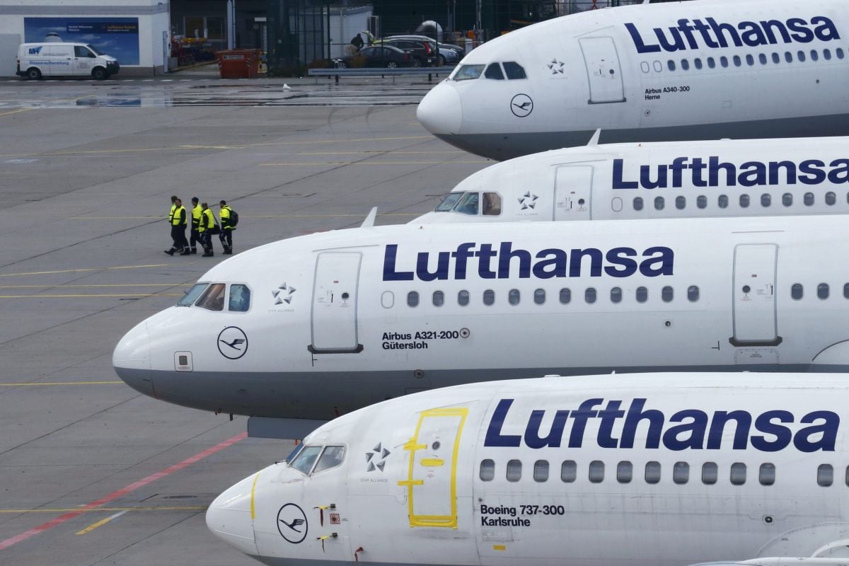 Lufthansa отменила сотни рейсов из аэропортов Германии из-за забастовок, - Bloomberg