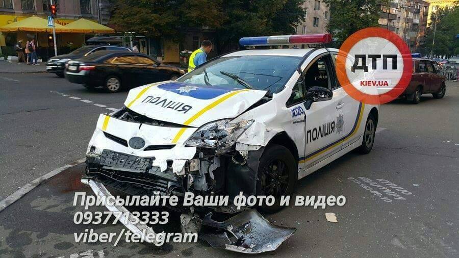 Полицейскому сообщено о подозрении по ч. 2 ст. 286 УК Украины / dtp.kiev.ua Полицейскому сообщено о подозрении по ч. 2 ст. 286 УК Украины / dtp.kiev.ua
