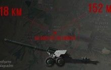 Аеророзвідка зафіксувала переміщення "Гіацинтів-Б" і російських військових вантажівок на Луганщині (фото)
