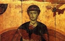 Великомученик Димитрий Солунский и Афон: два скита на Святой Горе