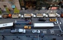 Виборчий штаб Трампа в Нью-Йорку огородили вантажівками з піском