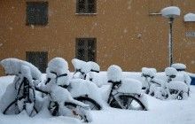 В Стокгольме выпало рекордное за 111 лет количество снега (фото, видео)