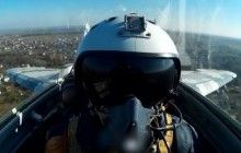 Увидеть глазами пилота: в сети появилось видео из кабины украинского истребителя
