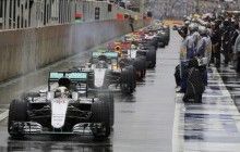 Немецкий гонщик Росберг не смог сегодня стать новым чемпионом Формулы-1