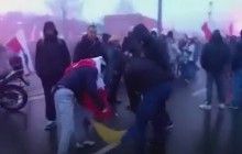 Polish police investigate Ukrainian flag-burning