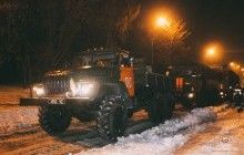 На Тернопільщині тривають роботи з розчищення доріг після снігопаду (фото)